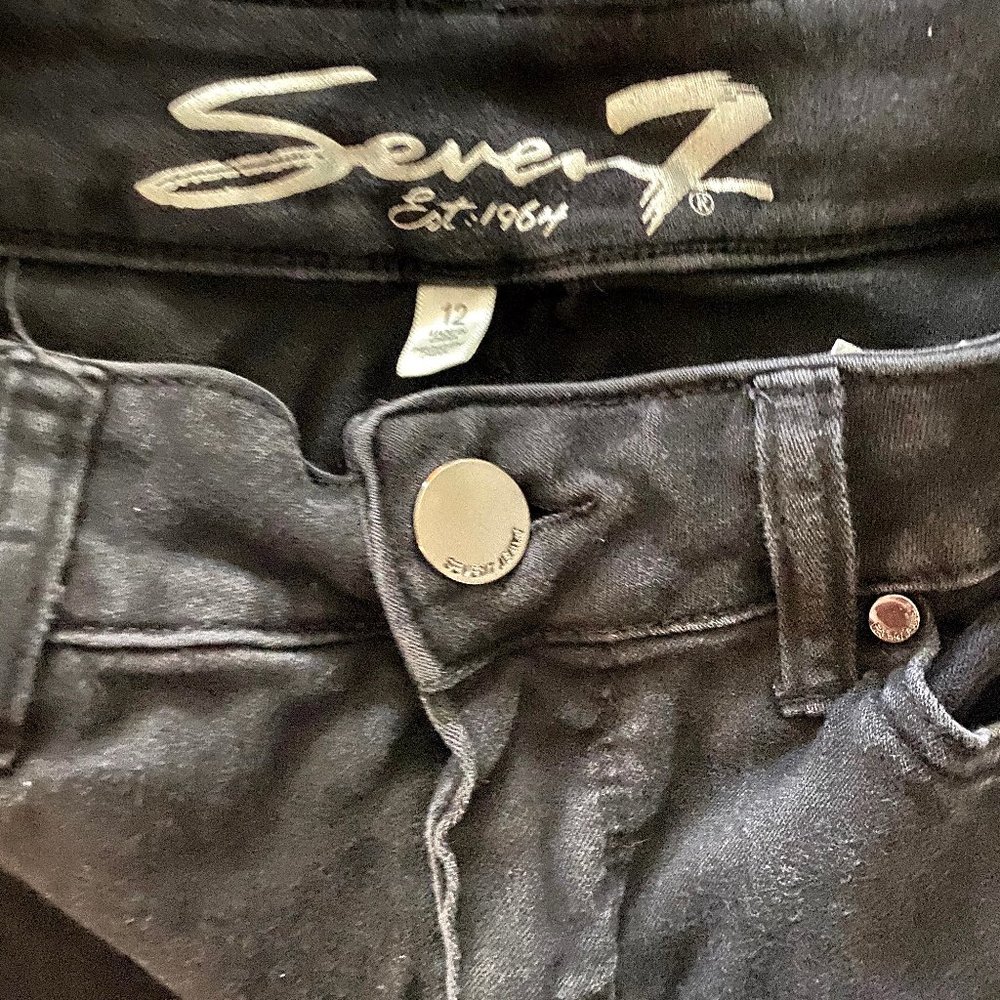 Faded Black SEVEN Jeans